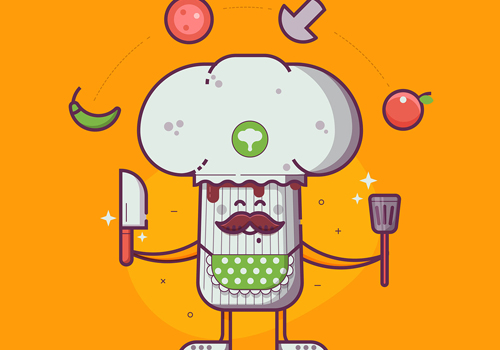 人物卡通原創IP形象賞析