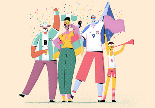 足球原創人物IP形象設計
