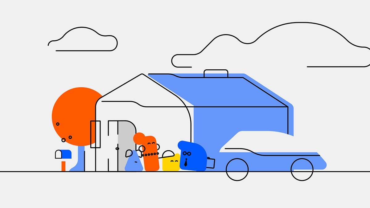 幾何圖形原創IP形象設計欣賞