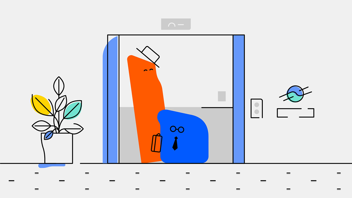 幾何圖形原創IP形象設計欣賞