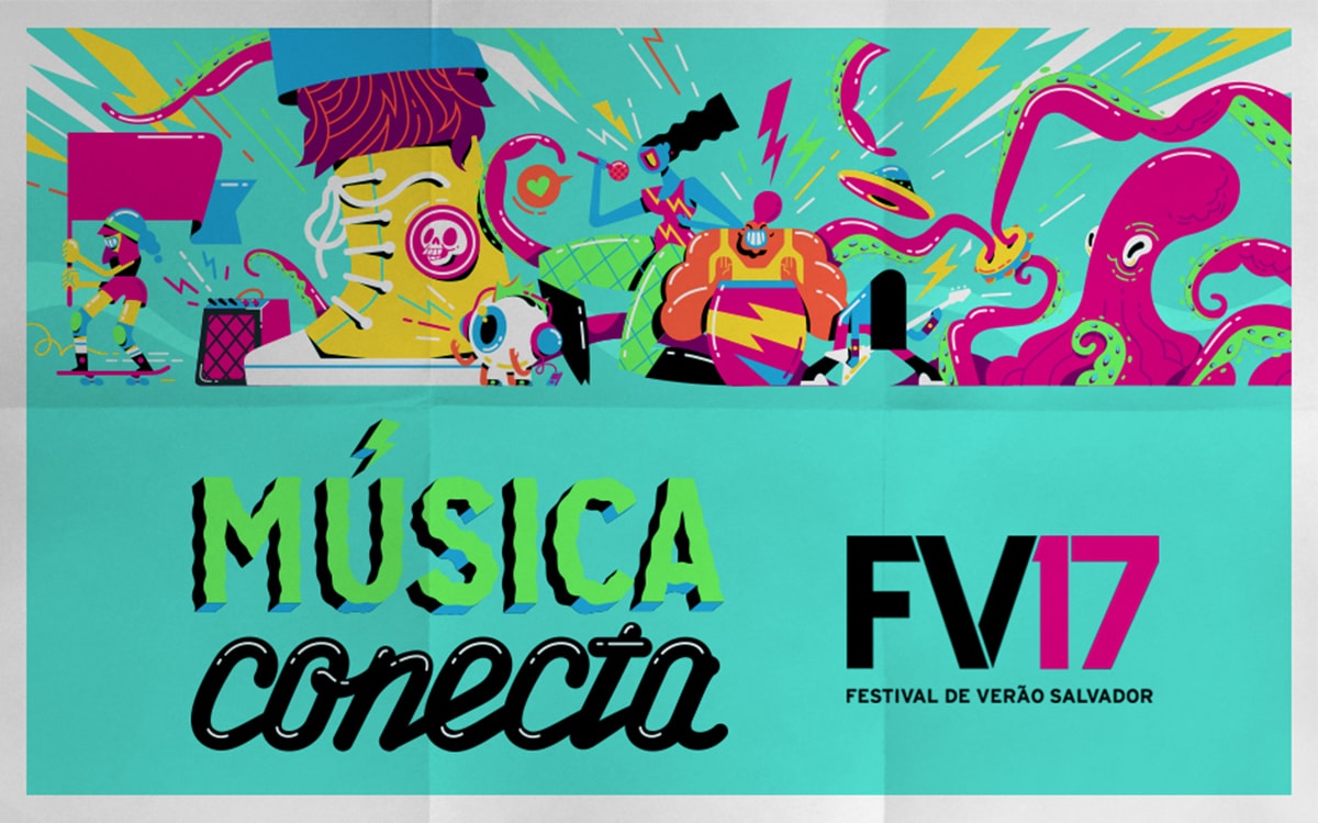 狂熱浪潮的巴西音樂節插圖欣賞 