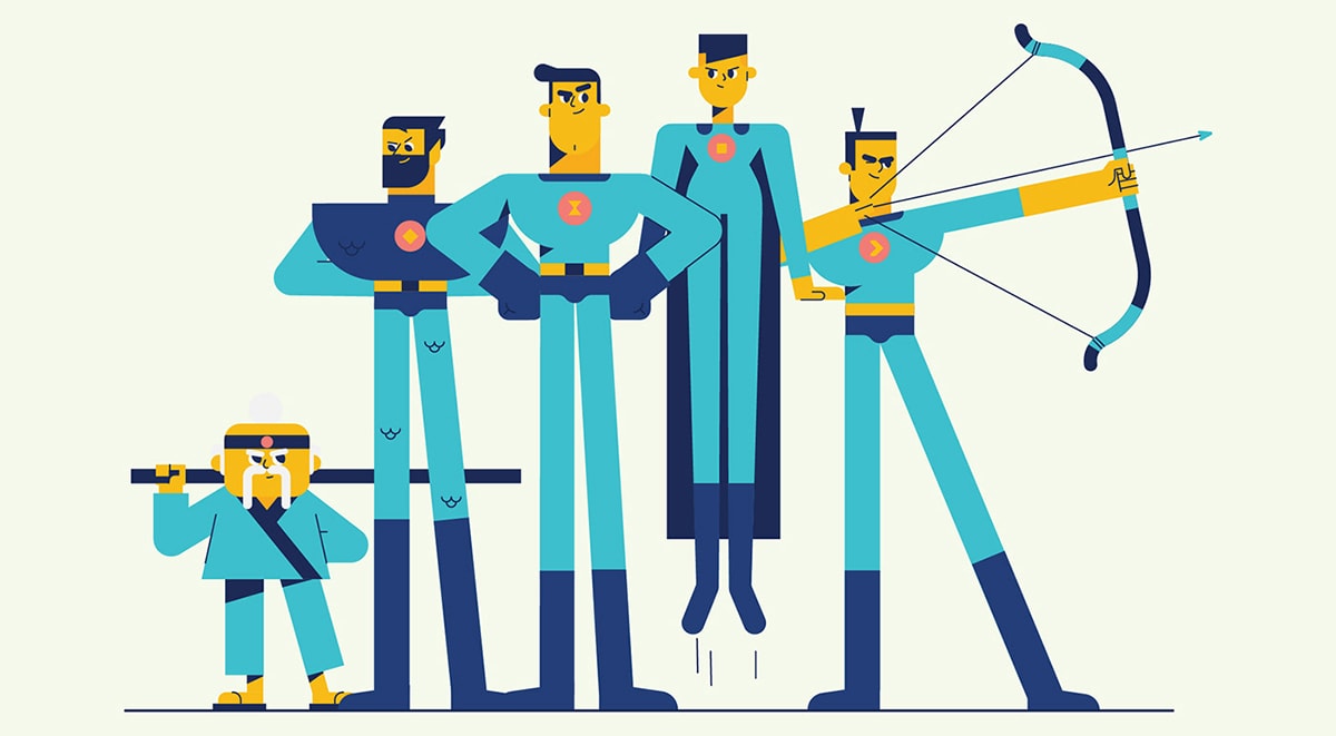 創意性的超級人物IP角色欣賞