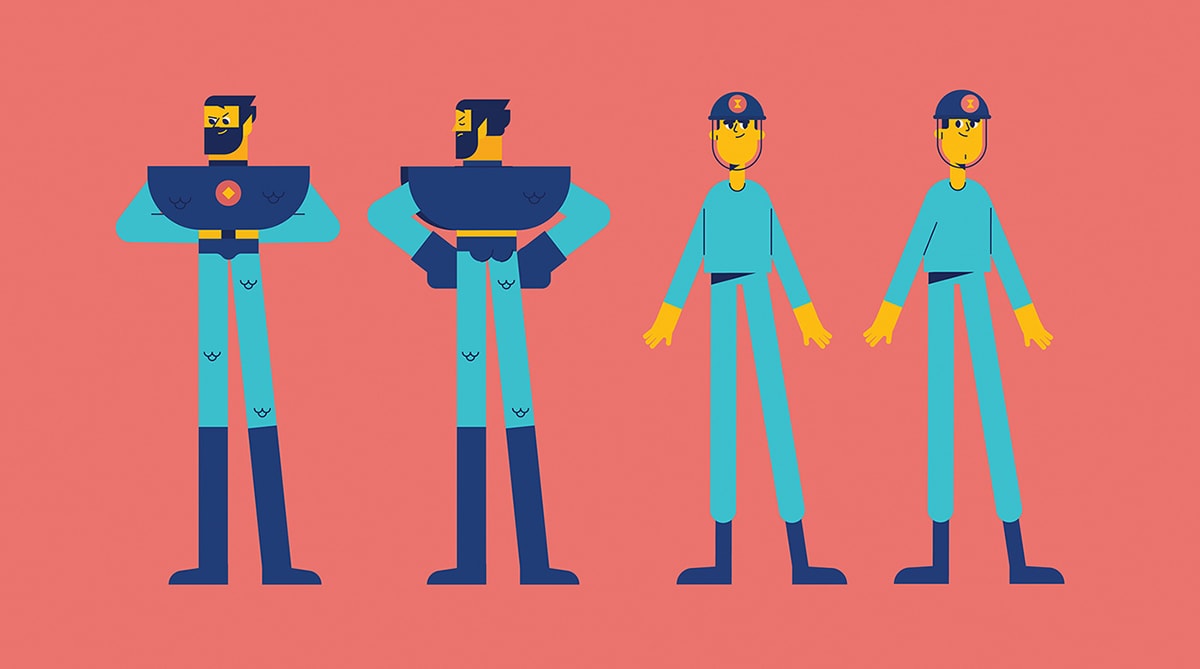 創意性的超級人物IP角色欣賞