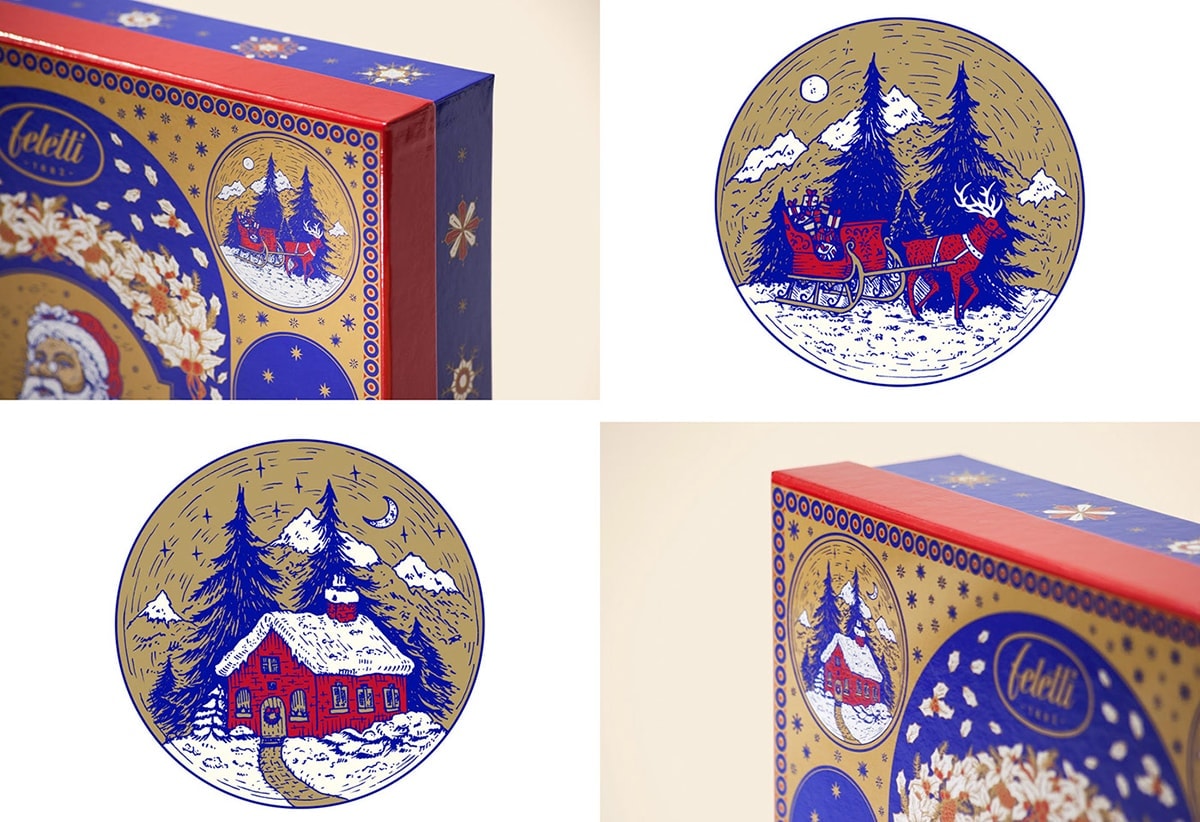 食品插畫設計，品牌包裝，IP變現，奮逗家族