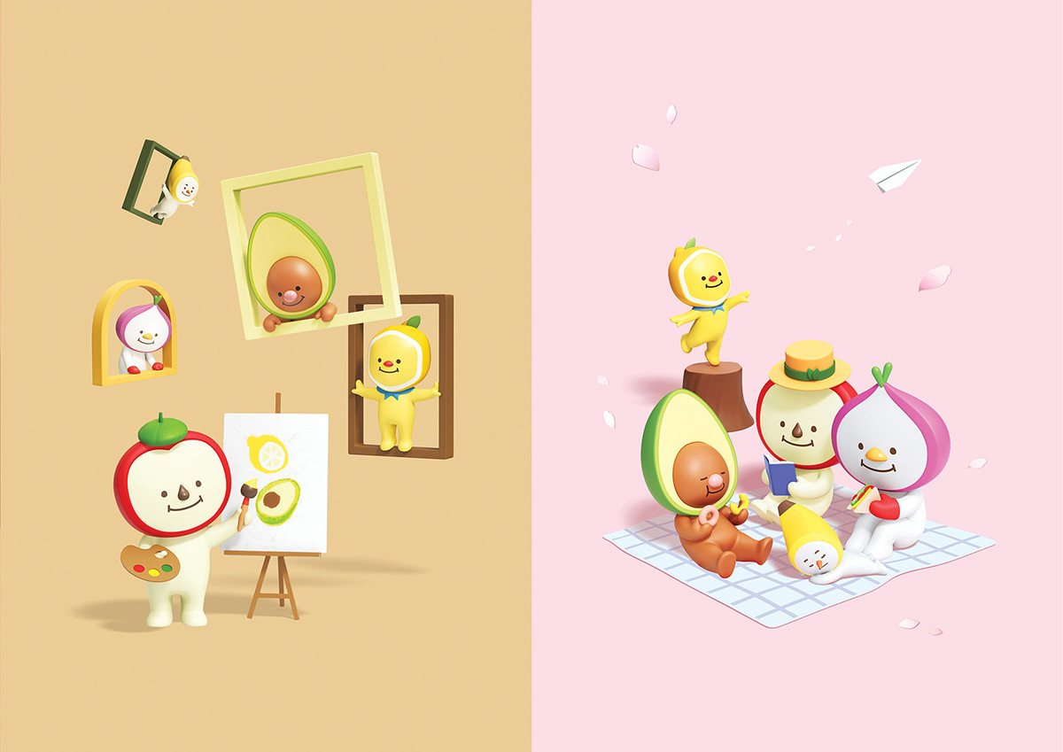 創意IP設計公司分享原創卡通IP形象設計
